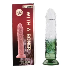 Dildo de 23 cm Largo x 5 cm Ancho - 9 Pulgadas TWO COLOR WITH DUCKER WO C45
