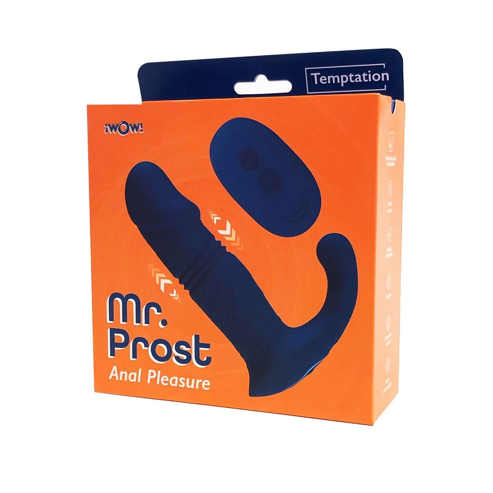 ¡WOW! MR PROST Vibrador Prostatico a Control Remoto para Hombre ¡WOW9006