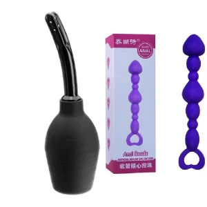 ANAL BEADS LOVE y Ducha Anal G004 ANAL9576