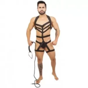 Coordinado Sexy con Arnés COTA 14 Bondage BDSM COOR9737