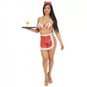 Disfraz sexy de Mesera para Mujer DISF9201