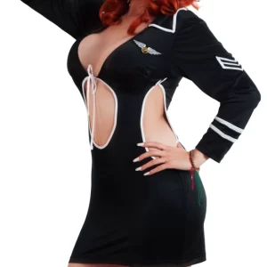 Disfraz Sexy de Aeromoza Sexy para Mujer AEROMOSA-SEXY-2 DISF9353