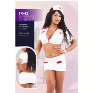 Disfraz Sexy de Enfermera Combinada para Mujer DISF9914