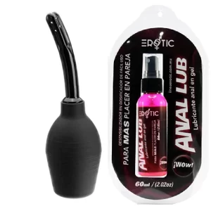 EROTIC ANAL LUB 60ml y Ducha Anal G004 EROT9107
