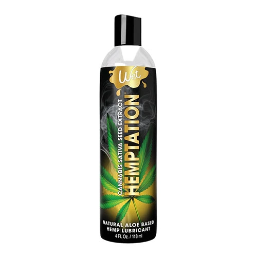 Hemptation Lubricant Wet 4 oz HEMP9548