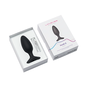 Hush 2 Lovense 4.5 cm Diametro Plug Anal Bluetooth a Control Remoto HUSH9225