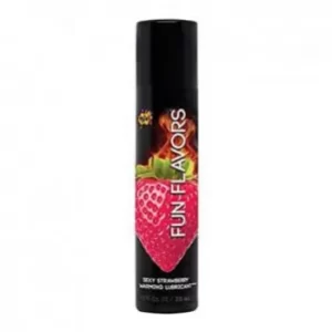 Lubricante de Sabor Fresa WET FUN FLAVORS SEXY STRAWBERRY 1 OZ LUBR9504