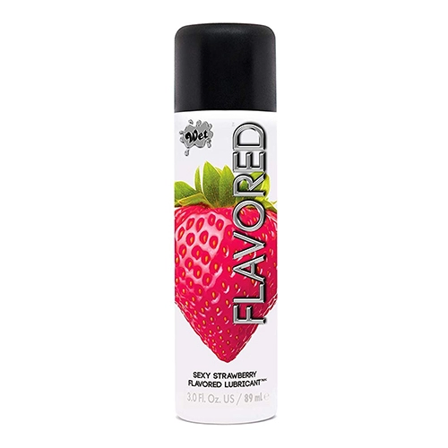Lubricante Sabor Fresa WET FLAVORED SEXY STRAWBERRY 3 OZ LURB9175