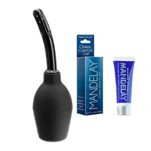 ANDELAY CLIMAX CONTROL GEL y Ducha Anal G004 MAND9930