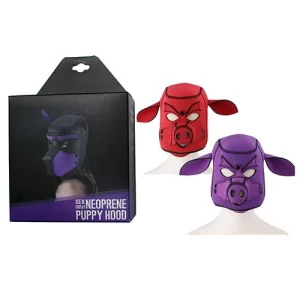 Mascara Bondage BDSM de Cerdo - NEOPRENE PIG MASK para Juegos Sado de Dominación NEOP9195