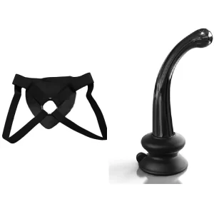Icicles No. 87 Strap-on Kit Dildo y Arnés Económico PD289590