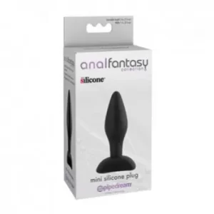 Plug Anal de Silicón Negro Mini Silicone Plug PLUG9191