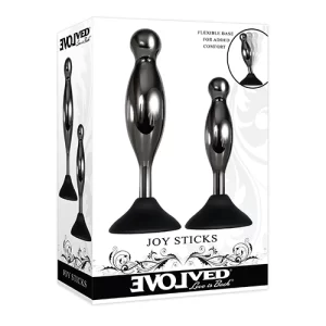 Plug Anal de Silicón con Ventosa Flexible EV JOY STICKS PLUG9704
