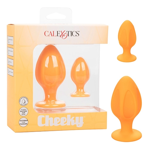 Plug Anal de Silicón Cheeky Orange PLUG9782