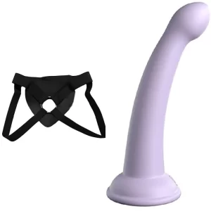 Kit Dildo y Arnés Económico 17.2 cm Largo x 3.5 cm Ancho PD5384-12 Secret Explorer 6 Inch Strap-on  SEC9645