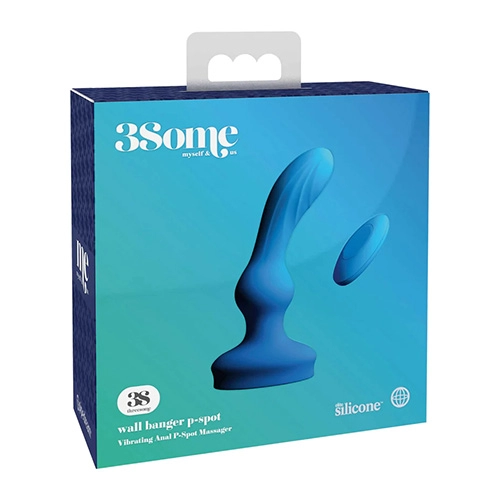Vibrador Prostatico con Control Remoto Wall Banger P-Spot para Hombre VIBR9026