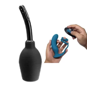VIBRADOR PROSTATICO WOW TEMPTATION FORCE y Ducha Anal G004 VIBR9290