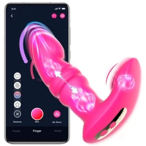 Vibrador Prostatico con Aplicación para Celular Jive Pink Magic Motion para Hombre VIBR9342