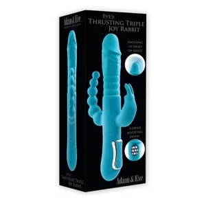 Vibrador multi Orgásmico con Bolas Anales EV EVE'S THRUSTING TRIPLE JOY RABBIT VIBR9489