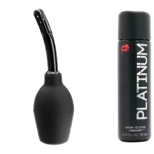 Wet Platinum 3 OZ y Ducha Anal G004 WET 9427