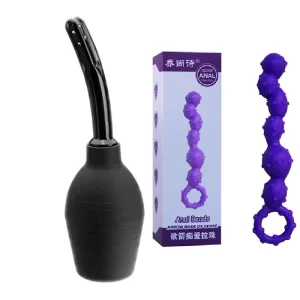 ANAL BEADS CRACKPOT y Ducha Anal G004 ANAL9577