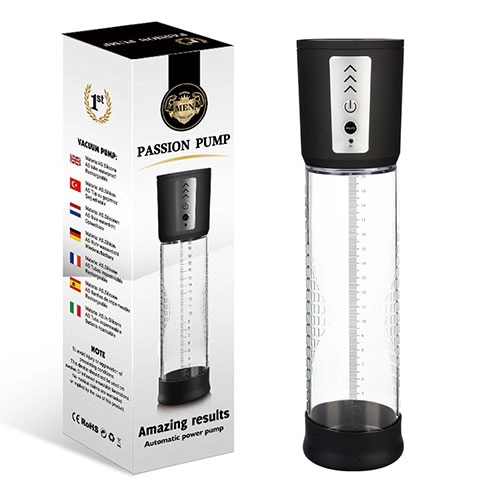 Bomba de vacío Para el Pene Automática y Recargable - Pump Dark Warrior