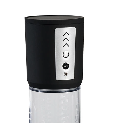 Bomba de vacío Para el Pene Automática y Recargable - Pump Dark Warrior - Imagen 2